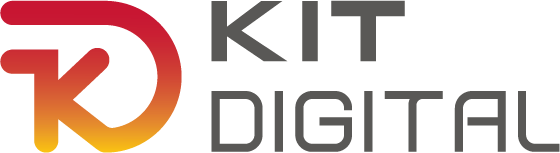 Logotipo de KI DIG, diseñado con tipografía moderna en tonos grises, representando una marca innovadora en el ámbito digital.